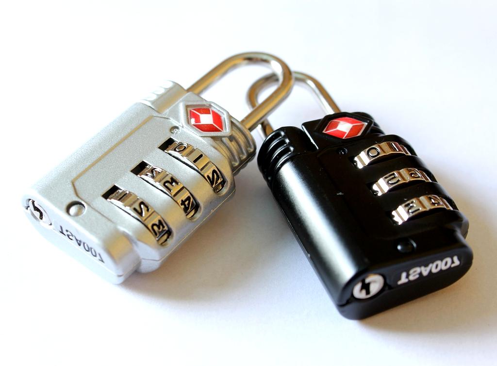 Data security certification badge with lock icon